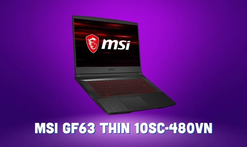 MSI GF63 Thin 10SC-480VN