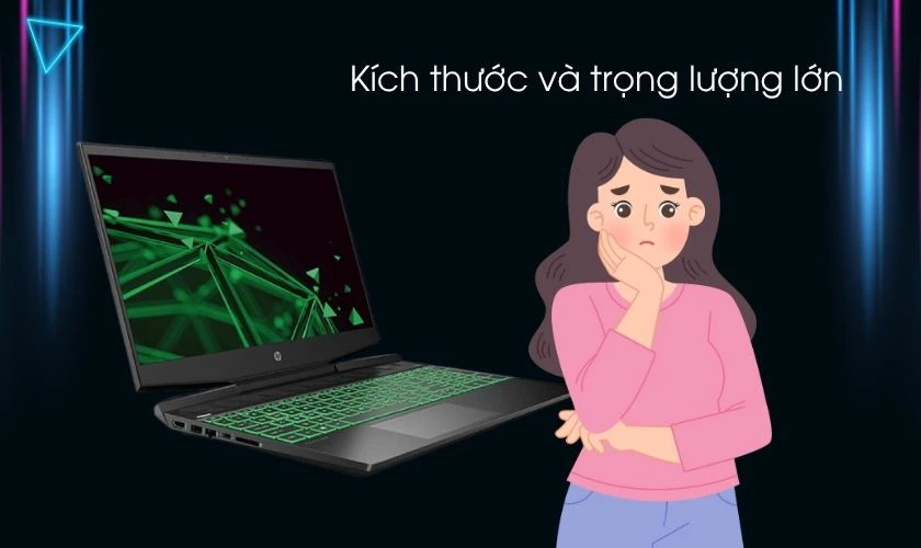 Nhược điểm của laptop Gaming dưới 20 triệu