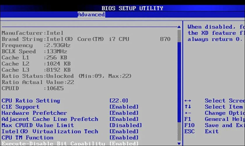 Laptop l&ecirc;n nguồn nhưng kh&ocirc;ng l&ecirc;n m&agrave;n h&igrave;nh do lỗi BIOS