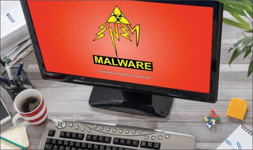 Laptop kh&ocirc;ng nhận b&agrave;n ph&iacute;m v&agrave; chuột do virus tấn c&ocirc;ng