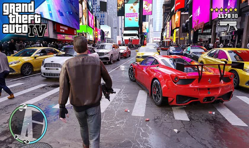 Laptop RAM 4GB chơi được game GTA 4 không?