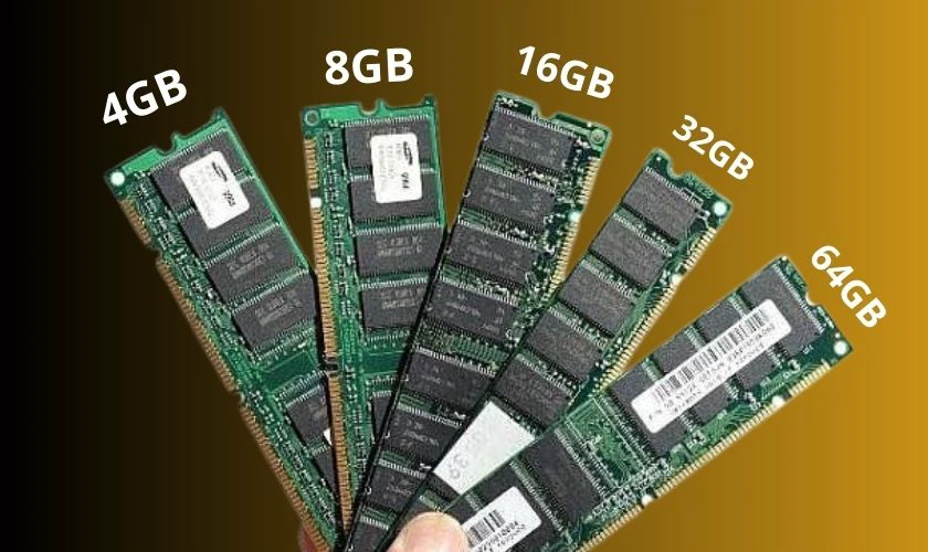 Dung lượng RAM laptop phổ biến hiện nay