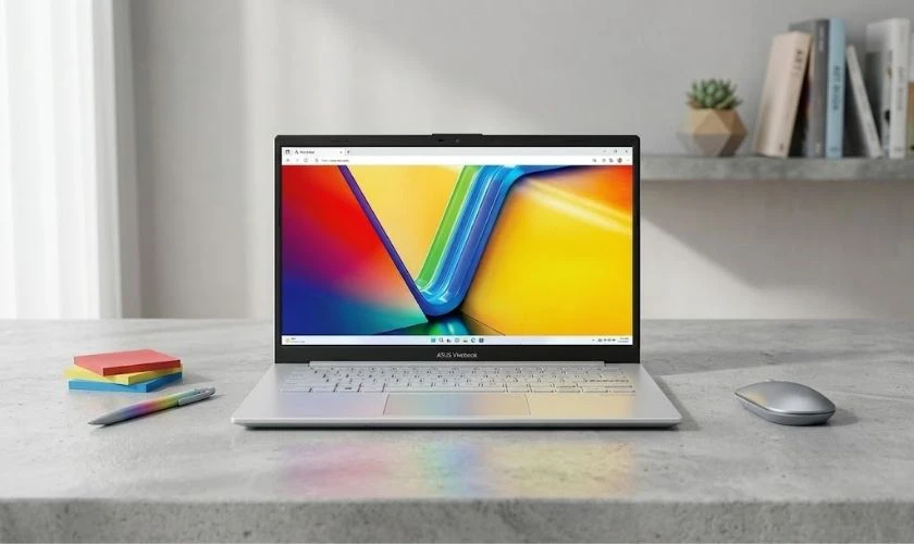 ASUS VivoBook Go 14 E1404FA-NK177W - Laptop văn phòng nhỏ gọn