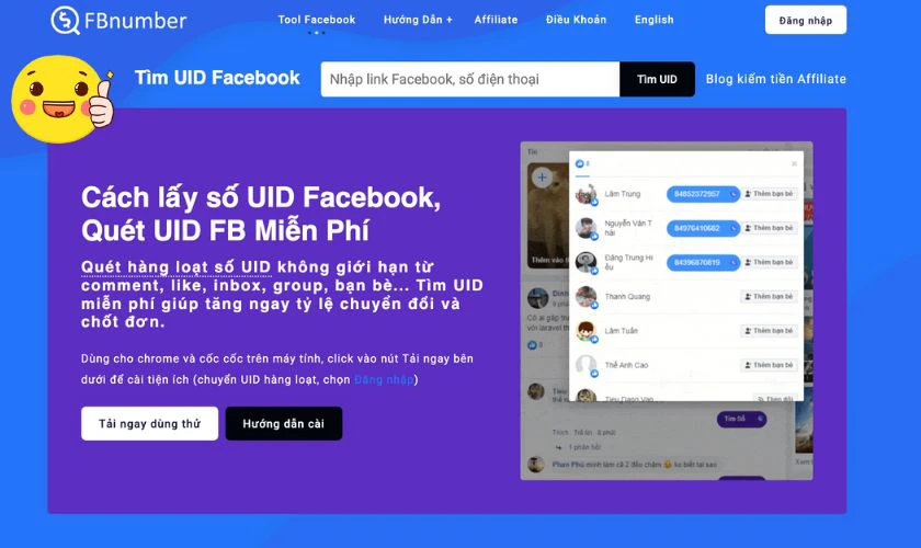 Lưu ý khi lấy số điện thoại từ UID FacebookLưu ý khi lấy số điện thoại từ UID Facebook