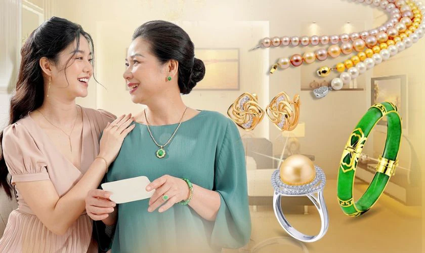 Lễ Vu Lan n&ecirc;n tặng cho mẹ trang sức