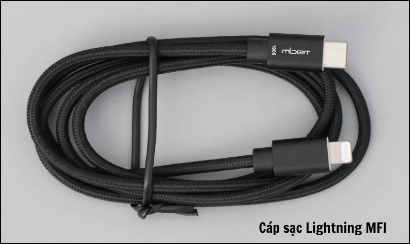 C&aacute;p sạc Lightning MFI 1m l&agrave; g&igrave;?