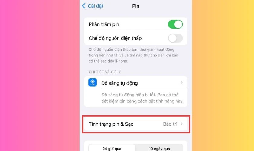 Kiểm tra linh kiện iPhone