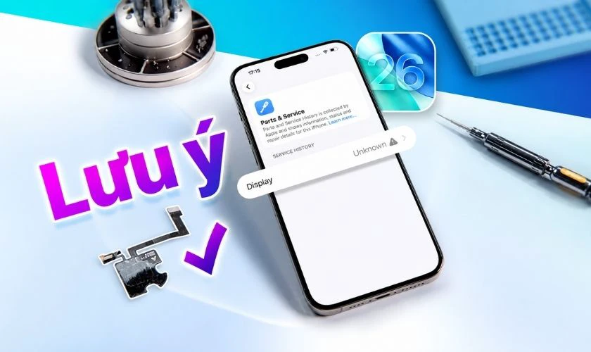 Những lưu ý khi thay linh kiện cho iPhone