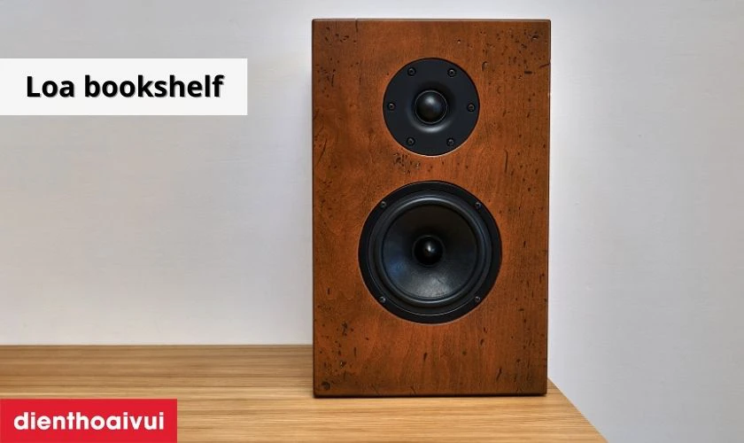 Loa bookshelf l&agrave; loại loa c&oacute; k&iacute;ch thước nhỏ đến trung b&igrave;nh