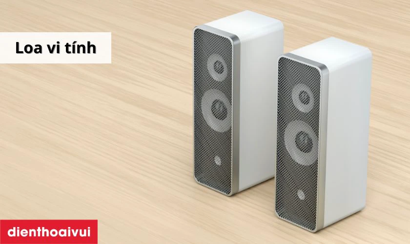 Loa vi t&iacute;nh l&agrave; loại loa được thiết kế đặc biệt để kết nối với m&aacute;y t&iacute;nh hoặc laptop