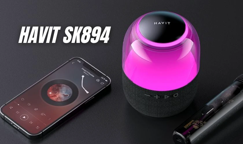 Loa Bluetooth Karaoke Mini Havit SK894