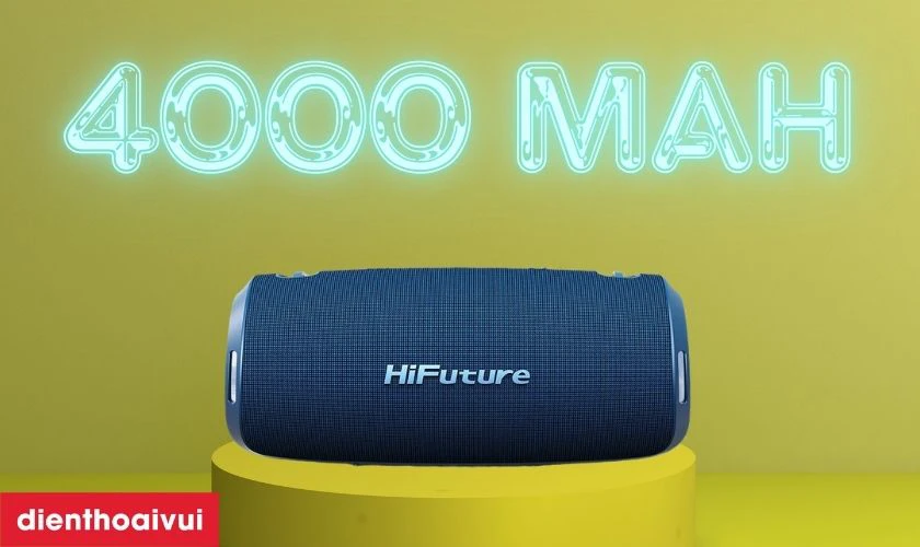 Sở hữu pin lithium-ion với dung lượng l&ecirc;n đến 4000 mAh