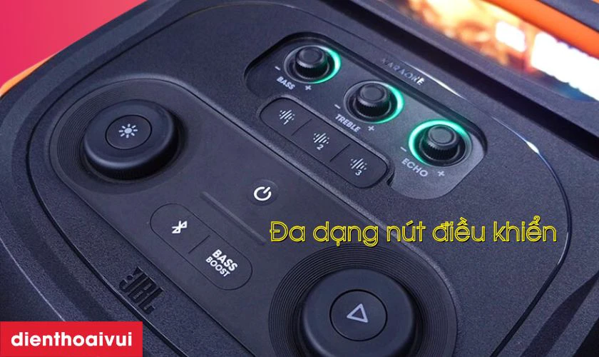 Đa dạng n&uacute;t điều khiển t&ugrave;y chỉnh