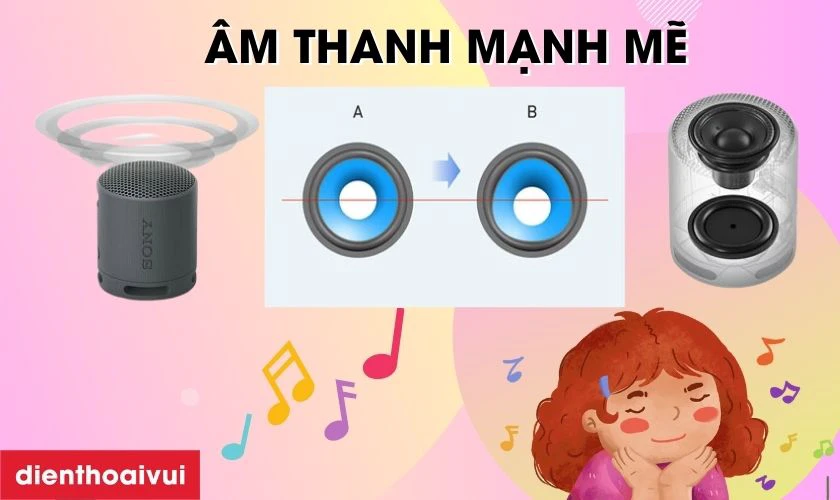 &Acirc;m thanh mạnh mẽ, đầy sống động