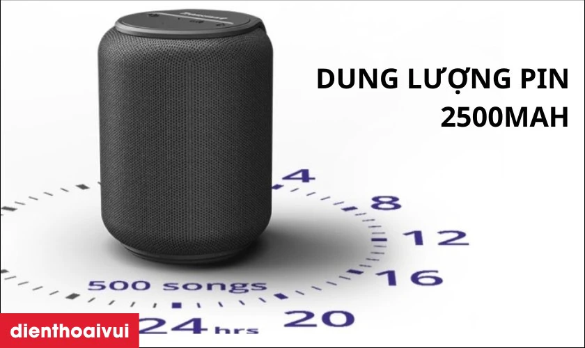 Dung lượng pin 2500mAh d&ugrave;ng cho cả ng&agrave;y d&agrave;i&nbsp;