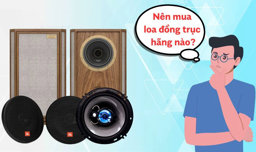 N&ecirc;n mua loa đồng trục của h&atilde;ng n&agrave;o?