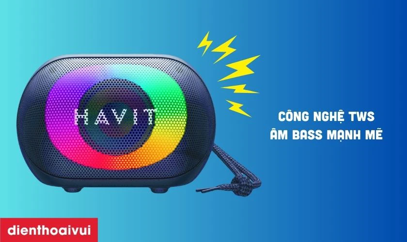 C&ocirc;ng nghệ TWS, &acirc;m bass mạnh mẽ