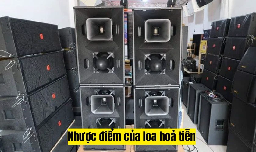 K&iacute;ch thước loa lớn, sử dụng c&ocirc;ng suất điện mạnh