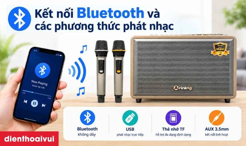 Kết nối Bluetooth và các phương thức phát nhạc
