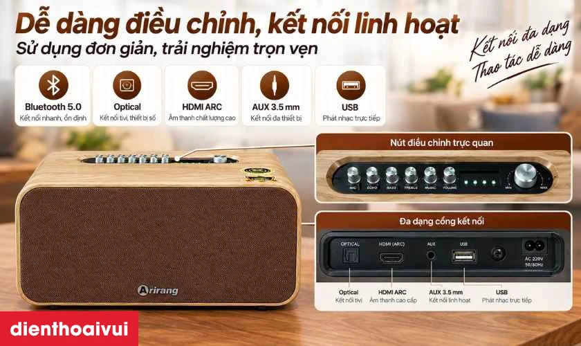 Các nút điều khiển và thao tác sử dụng