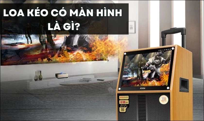 Loa k&eacute;o c&oacute; m&agrave;n h&igrave;nh ng&agrave;y c&agrave;ng được nhiều người lựa chọn