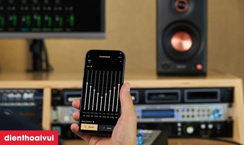 Tích hợp chế độ âm thanh Monitor và Music linh hoạt