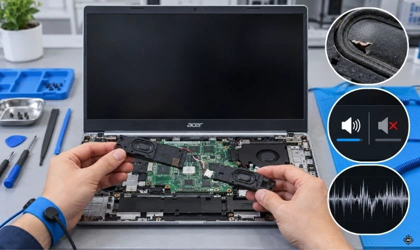 Khi nào loa Acer bị rè có khả năng phải thay?