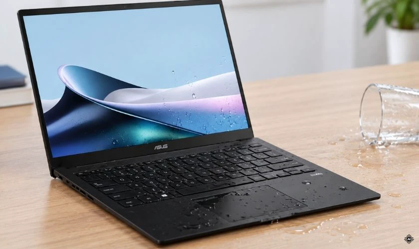 Laptop bị ẩm hoặc vào nước