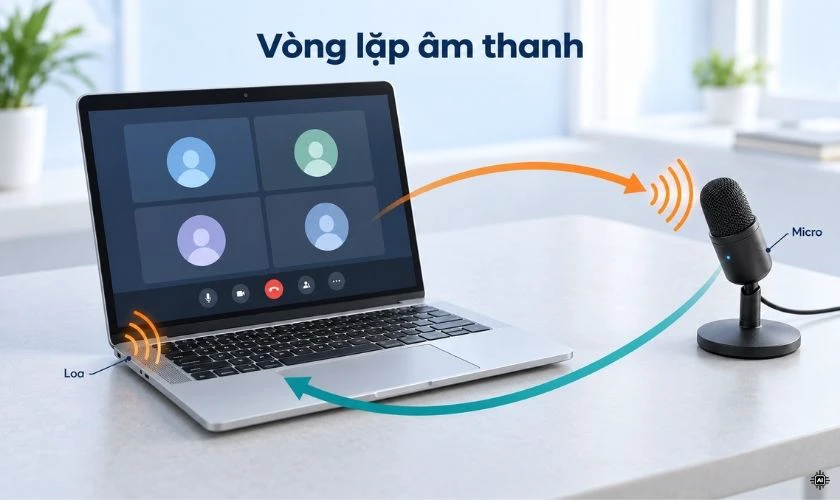 Loa laptop bị hú là hiện tượng gì?