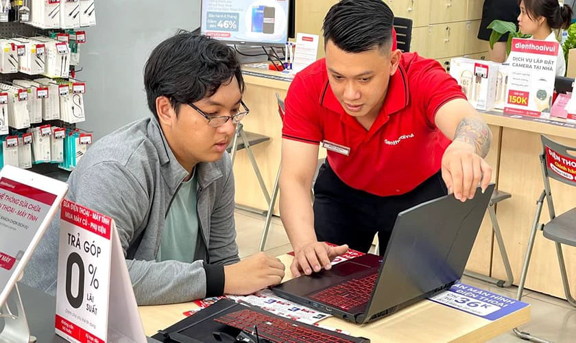 Địa chỉ sửa loa laptop c&oacute; dấu x đỏ uy t&iacute;n