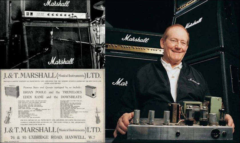 Jim Marshall l&agrave; &ocirc;ng tr&ugrave;m s&aacute;ng lập n&ecirc;n thương hiệu loa Marshall