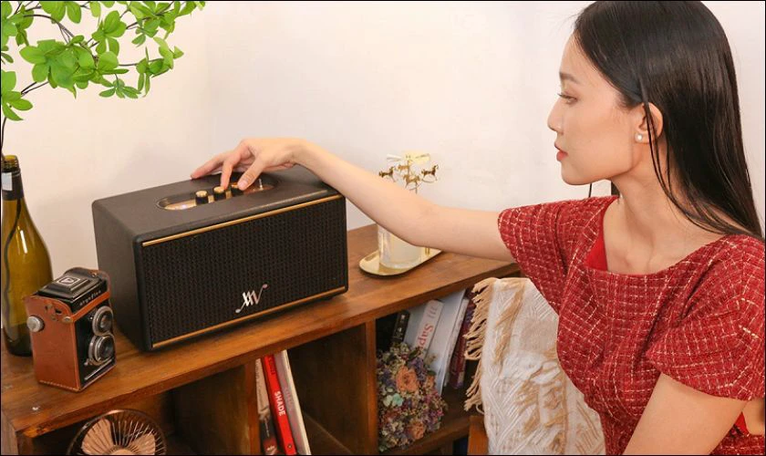 Loa Alpha Works Classic V80 cổ điển nhưng kh&ocirc;ng lỗi thời