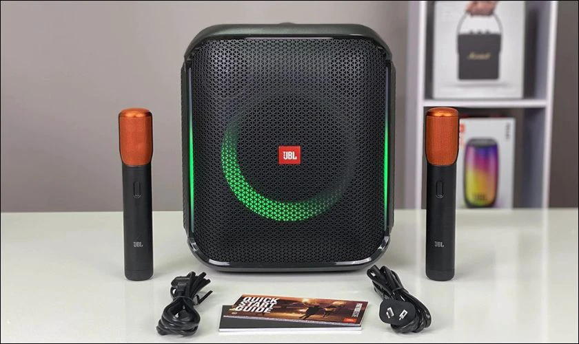 Loa JBL Partbox Encore 2 mic - Loa ph&ograve;ng kh&aacute;ch c&oacute; MIC đi k&egrave;m