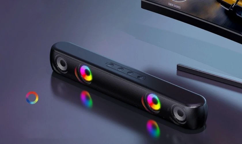 Loa thanh SOUNDBAR HAVIT SK854 ph&ugrave; hợp với ph&ograve;ng kh&aacute;ch phong c&aacute;ch hiện đại