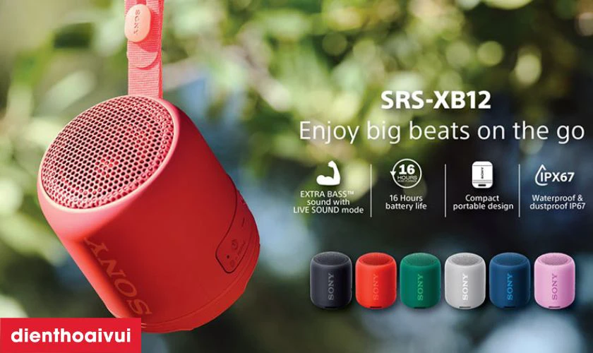 Loa Sony SRS-XB12 Extra Bass