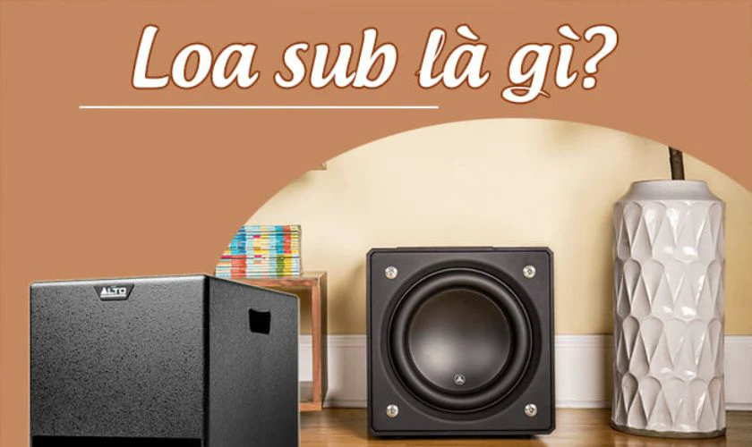 Loa sub là loa chuyên dụng để tái tạo âm thanh trầm cho loa