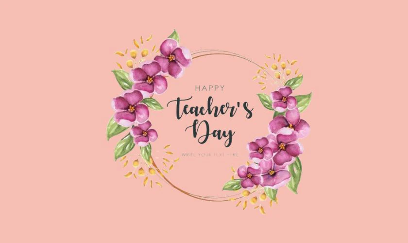 Logo chào mừng ngày Nhà giáo Việt Nam sáng tạo