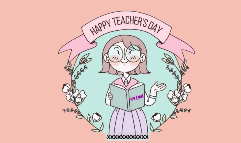Logo cute chào mừng ngày Nhà giáo Việt Nam