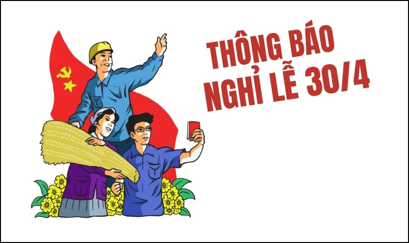 Logo nghỉ lễ