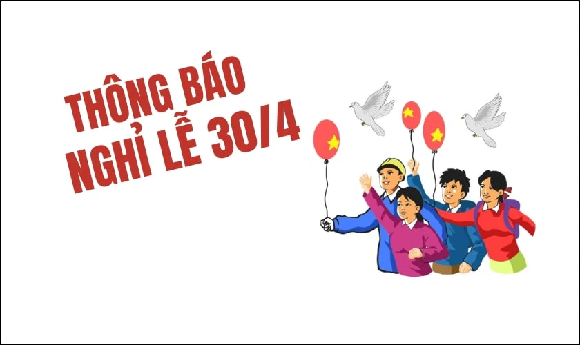 Logo nghỉ lễ ấn tượng