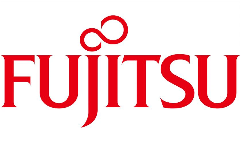 Logo c&aacute;c laptop dạng t&ecirc;n thương hiệu - Fujitsu