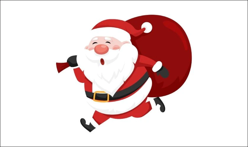 &Ocirc;ng gi&agrave; Noel v&aacute;c t&uacute;i qu&agrave; to