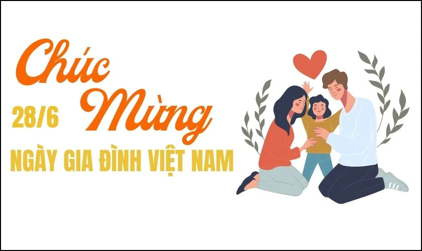 Logo Ng&agrave;y gia đ&igrave;nh Việt Nam mới nhất