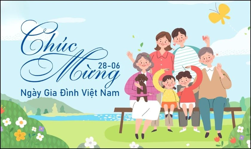 Logo Ng&agrave;y gia đ&igrave;nh Việt Nam cần c&oacute; những chi tiết n&agrave;o