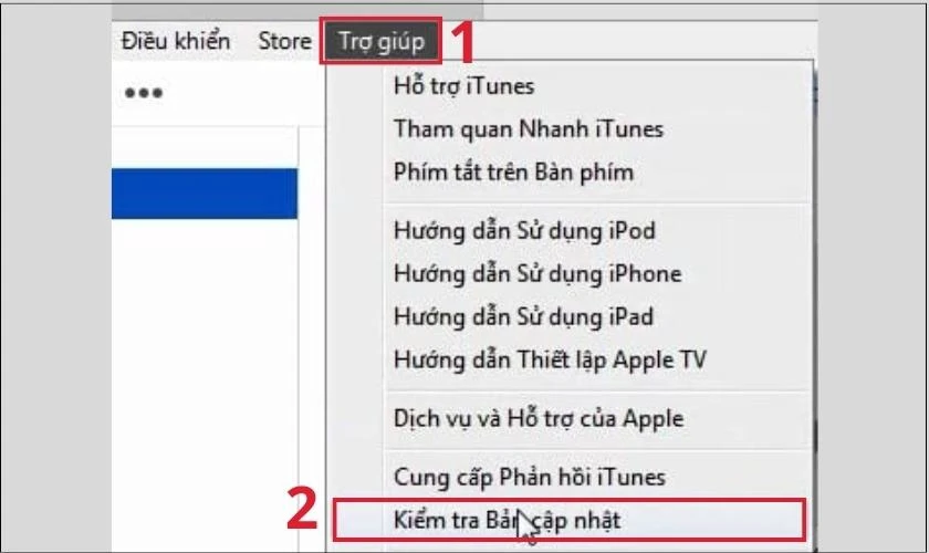 Nâng cấp ứng dụng iTunes lên phiên bản mới nhất