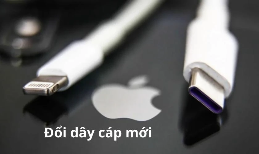 Khắc phục lỗi 4013 khi Restore iPhone bằng cách đổi một cáp USB khác