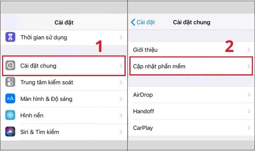 Nâng cấp hệ điều hành iPhone lên phiên bản mới nhất