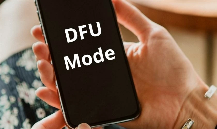iPhone đã được đưa về chế độ DFU