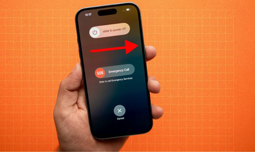 Khởi động lại iPhone