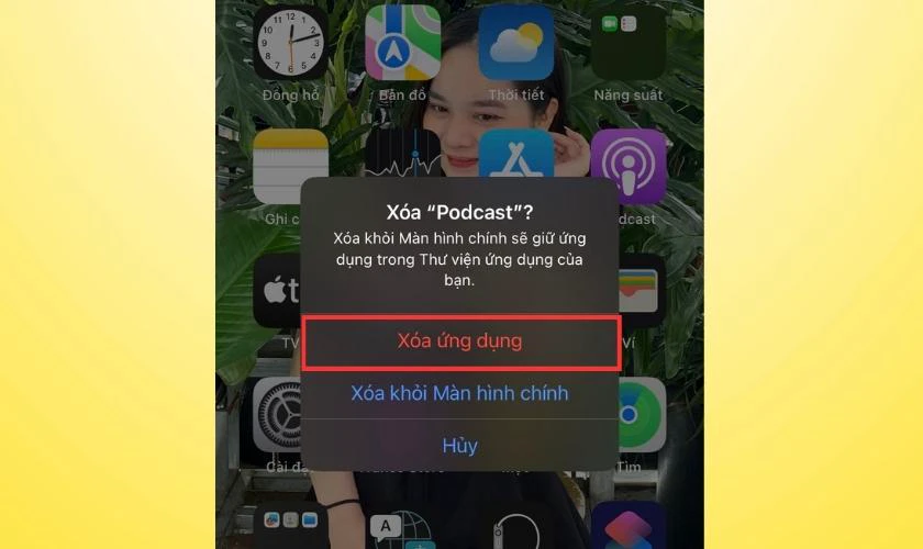 X&oacute;a ứng dụng xung đột để sửa lỗi camera iPhone bị đen